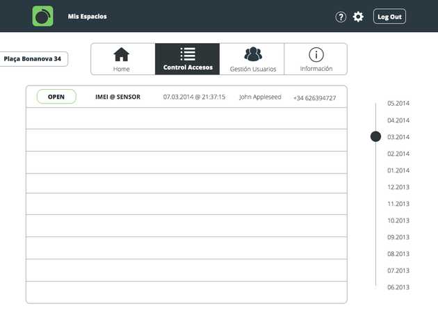 iomando Dashboard access control