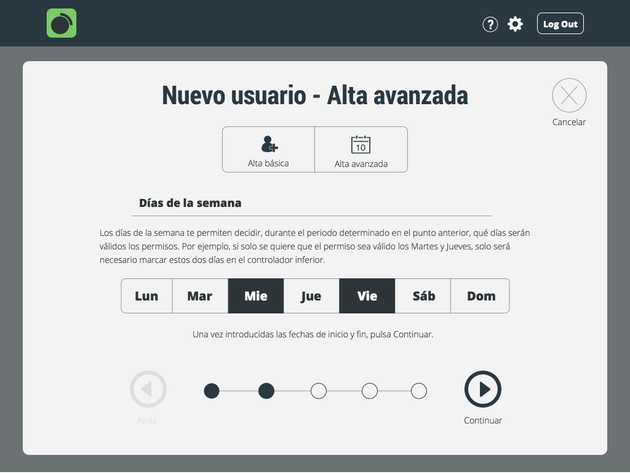 iomando Dashboard user CRUD