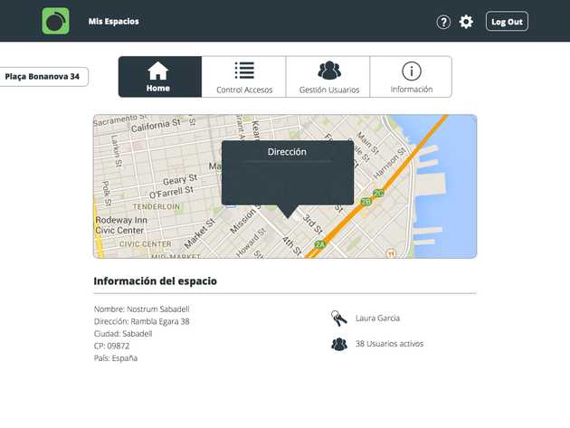 iomando Dashboard home