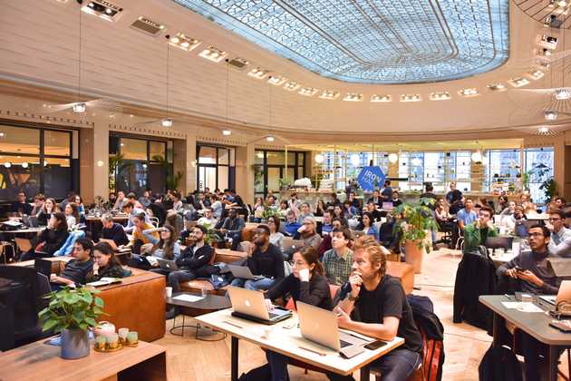 Attendees at the WeCode Paris