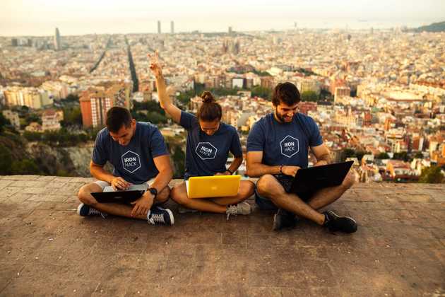 Ironhackers in Barcelona